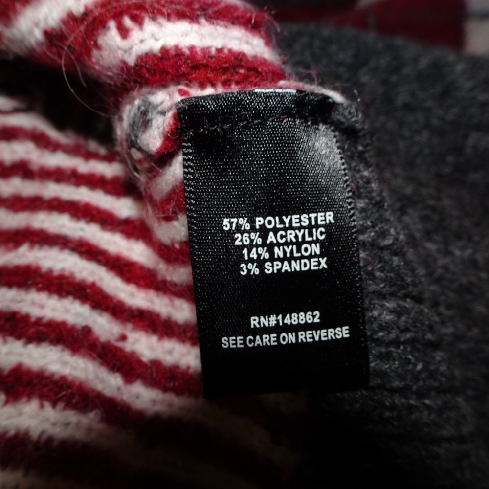 Brand New Torrid Vegan Cashmere Argyle Sweater - Picture 7 of 8